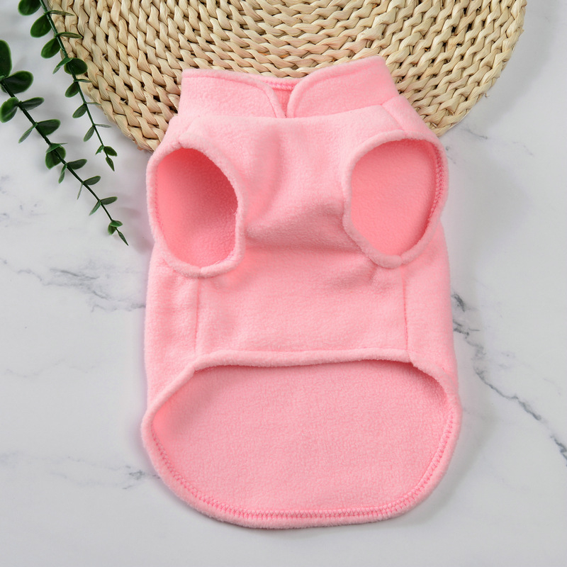 Állatruhák őszi és téli meleg polár kutya mellény mackó mackó ruha gyári nagykereskedelem