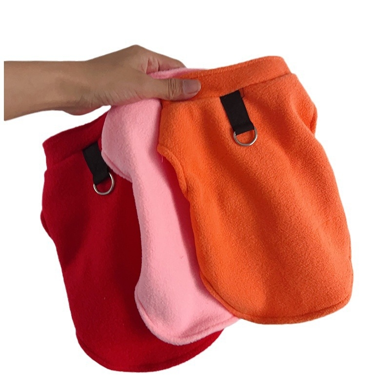 Állatruhák őszi és téli meleg polár kutya mellény mackó mackó ruha gyári nagykereskedelem