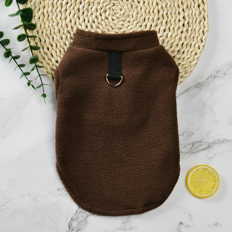 Állatruhák őszi és téli meleg polár kutya mellény mackó mackó ruha gyári nagykereskedelem