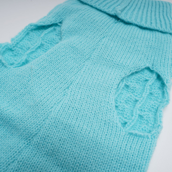 Φθινοπωρινό και χειμωνιάτικο πουλόβερ για σκύλους, με νέο σχέδιο πέτου, υφαντό τρισδιάστατο, μονόχρωμο, στριφτό πουλόβερ με φιόγκο