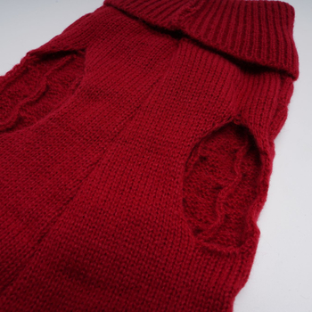 Φθινοπωρινό και Χειμερινό Πουλόβερ για Σκύλους με Τρισδιάστατο Στριφτό Σχέδιο, Μονόχρωμο, Πλήρης Στριφτός με Φιόγκο, Ζεστά Ρούχα για Κατοικίδια Σκύλους Βρετανικού Στυλ