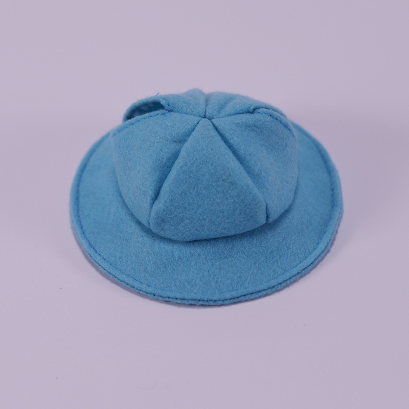 Шапка за домашен любимец заек, шапка за котка, нетъкана шапка за преобличане, реквизит за фотография на млечно куче, сладка чинчила