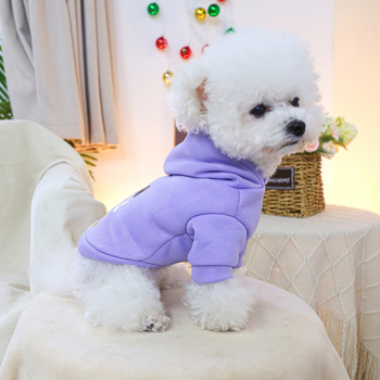 Άμεση προμήθεια εργοστασίου/εξωτερικό εμπόριο σε απόθεμα ρούχα για κατοικίδια, σκύλους, γάτες, ρούχα για γάτες, εξαιρετικό μωβ πουλόβερ