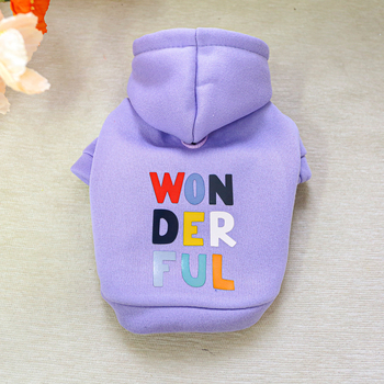 Άμεση προμήθεια εργοστασίου/εξωτερικό εμπόριο σε απόθεμα ρούχα για κατοικίδια, σκύλους, γάτες, ρούχα για γάτες, εξαιρετικό μωβ πουλόβερ