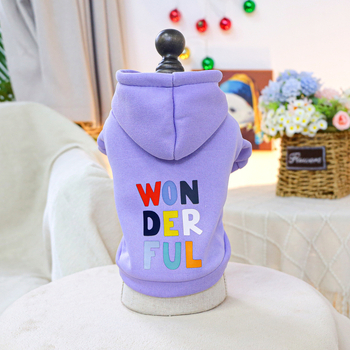 Άμεση προμήθεια εργοστασίου/εξωτερικό εμπόριο σε απόθεμα ρούχα για κατοικίδια, σκύλους, γάτες, ρούχα για γάτες, εξαιρετικό μωβ πουλόβερ