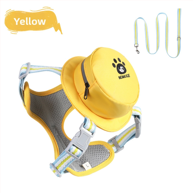 Új kisállat kutyáknak való, önhordó dopamin pórázos teddy kis és közepes méretű kutyáknak és macskáknak való mellényes hám nagykereskedelemben