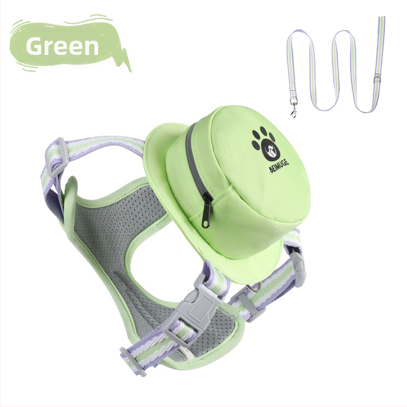 Új kisállat kutyáknak való, önhordó dopamin pórázos teddy kis és közepes méretű kutyáknak és macskáknak való mellényes hám nagykereskedelemben