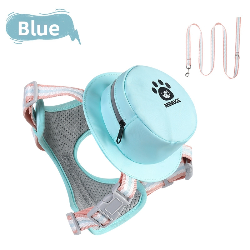 Új kisállat kutyáknak való, önhordó dopamin pórázos teddy kis és közepes méretű kutyáknak és macskáknak való mellényes hám nagykereskedelemben