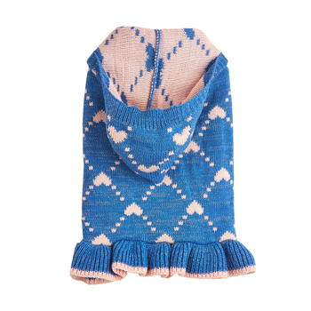 Στυλ Κορεάτικου στυλ χαριτωμένη γλυκιά Λολίτα αγάπη καρό φθινόπωρο και χειμώνα ζεστή φούστα με κουκούλα και δαντέλα, μαλλιά κουταβιού