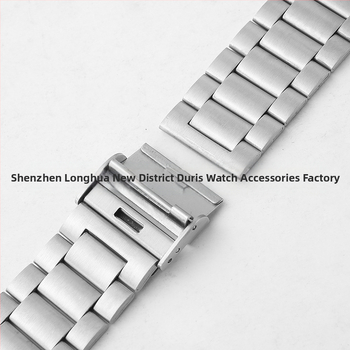 Huawei GT3 jaoks uus ühes tükis pandlaga kolme helmestega metallist roostevabast terasest kellarihm hulgimüügist