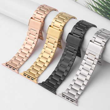 Huawei GT3 jaoks uus ühes tükis pandlaga kolme helmestega metallist roostevabast terasest kellarihm hulgimüügist