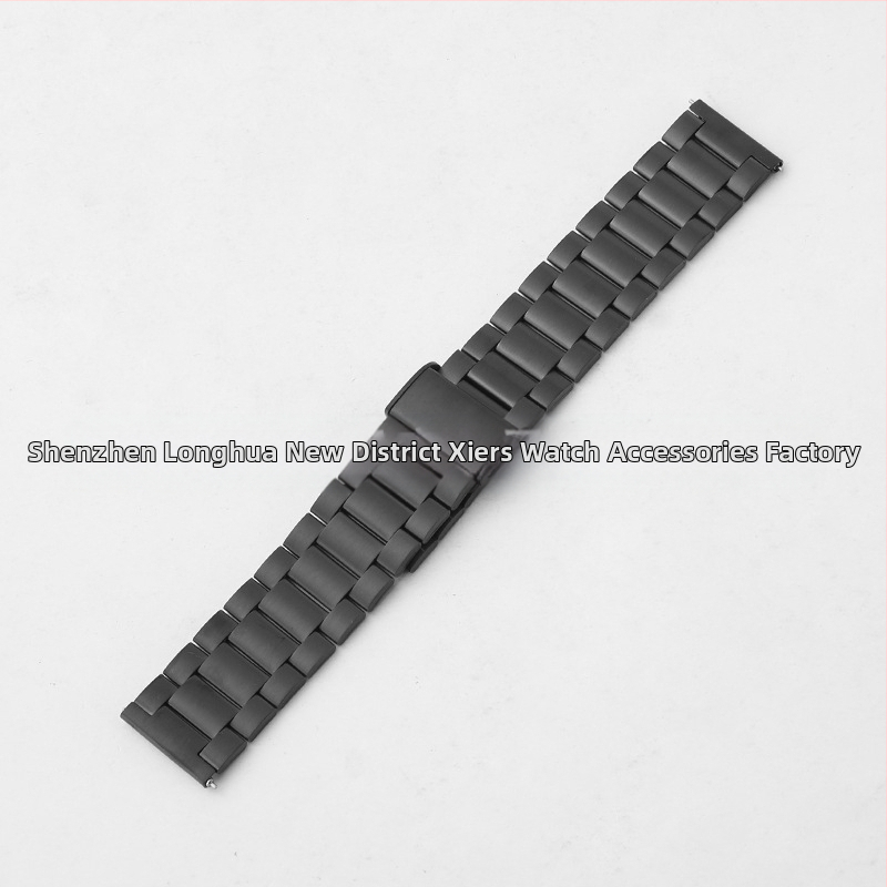 Huawei GT3 jaoks uus ühes tükis pandlaga kolme helmestega metallist roostevabast terasest kellarihm hulgimüügist