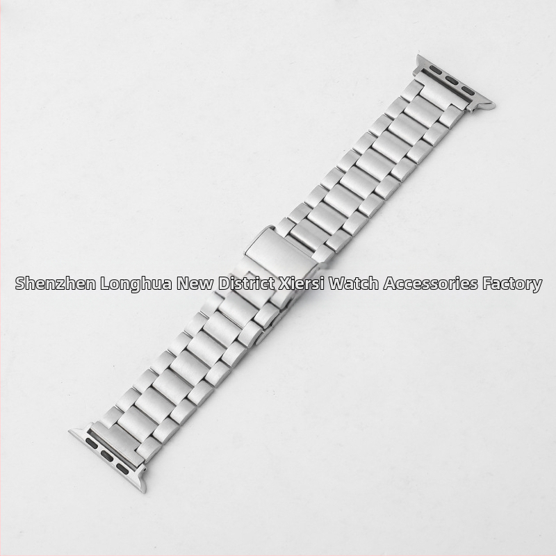 Huawei GT3 jaoks uus ühes tükis pandlaga kolme helmestega metallist roostevabast terasest kellarihm hulgimüügist