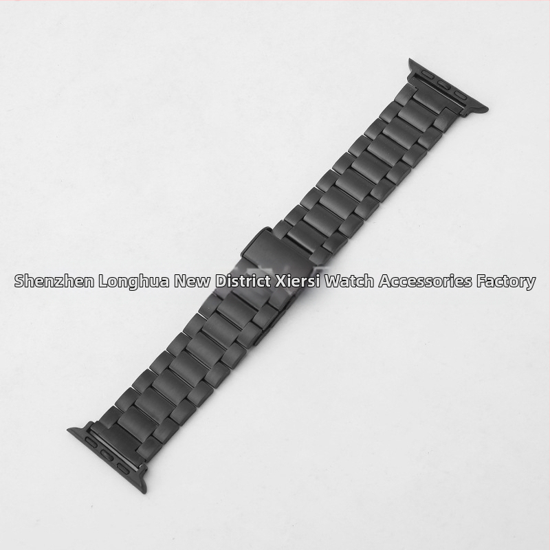 Huawei GT3 jaoks uus ühes tükis pandlaga kolme helmestega metallist roostevabast terasest kellarihm hulgimüügist