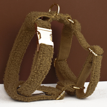 Λευκό γιλέκο σκύλου με αρκουδάκι, είδη κατοικίδιων, κολάρο σκύλου, στήθος σκύλου, πίσω κολάρο κατοικίδιων ζώων, διασυνοριακό, καυτό νέο