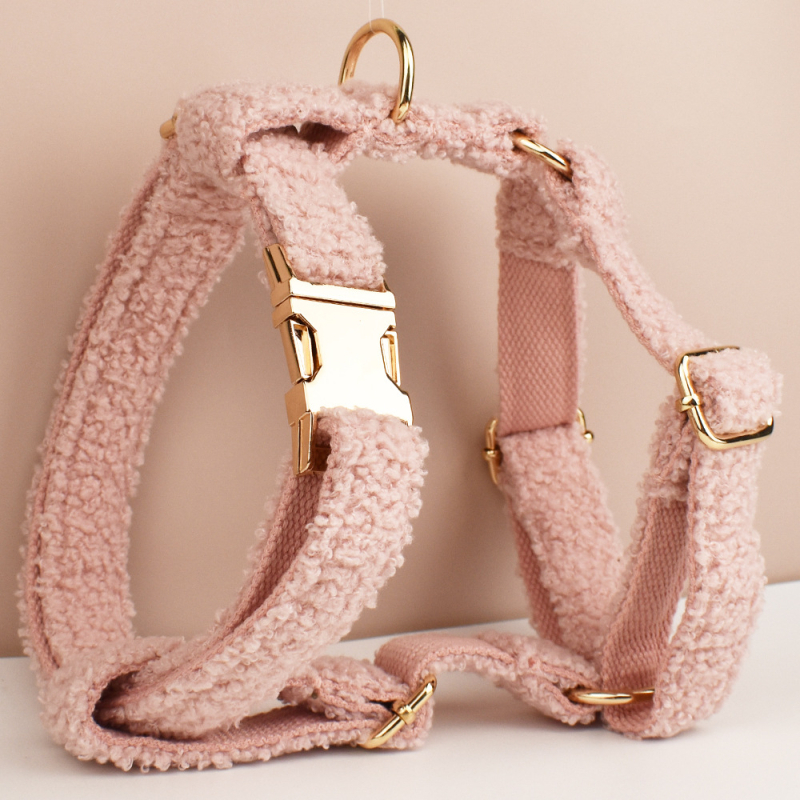 Vestă de câine cu ursuleț de pluș alb, articole pentru animale de companie, zgardă pentru câini, piept de câine, spate, zgardă pentru animale de companie transfrontalieră, nou-nouț