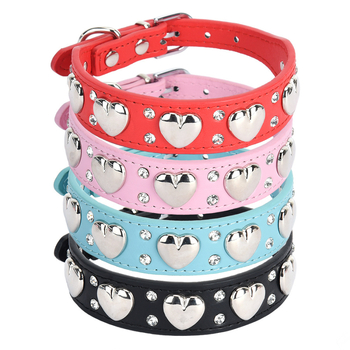 Νέο κολάρο σκύλου για διασυνοριακές αγορές Love Small Dog Medium Sized Dog Teddy Chai Κολάρο σκύλου Κολάρο για κατοικίδια