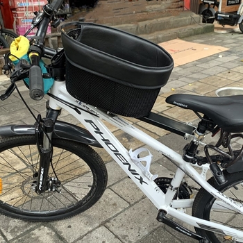 Κάθισμα ποδηλάτου για κατοικίδια, ποδήλατο βουνού με σκύλο, ποδήλατο δρόμου, καλάθι σκύλου, πτυσσόμενο καλάθι αυτοκινήτου για κουτάβια