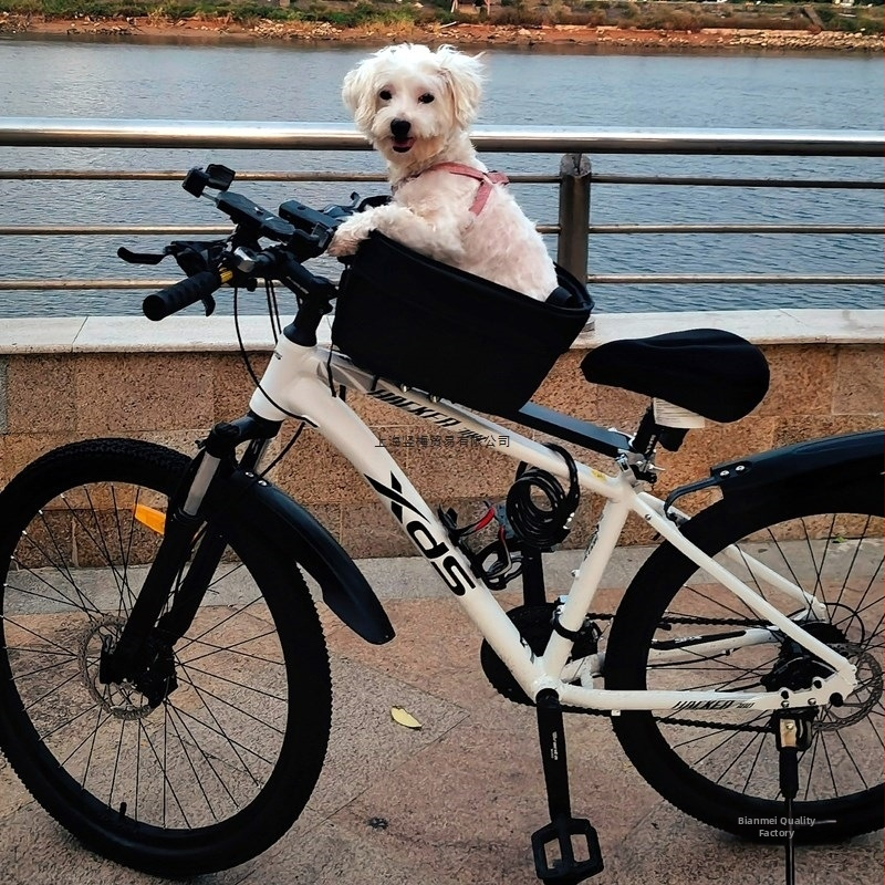 Kerékpár kisállat ülés Hegyi kerékpár kutyával Országúti kerékpár kutyakosár Összecsukható autós kosár kölyökkutyáknak