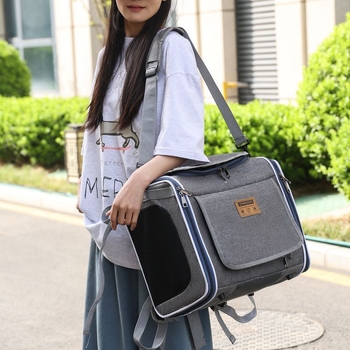 Lemmikloomade kaasaskantav kott, kokkupandav jalgratta autokott, õlakott risti keha kandmiseks, kassi ja koera seljakott