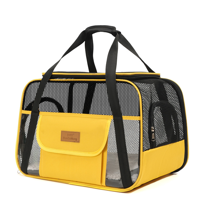 Nyári új stílus, nem fülledt, lélegző tárolótáska, többfunkciós, nagy kapacitású, nyitott tetejű kisállattáska, hordozható, összecsukható, határokon átnyúló