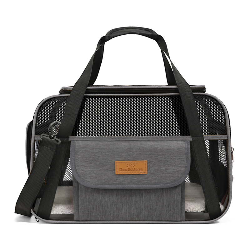 Nyári új stílus, nem fülledt, lélegző tárolótáska, többfunkciós, nagy kapacitású, nyitott tetejű kisállattáska, hordozható, összecsukható, határokon átnyúló