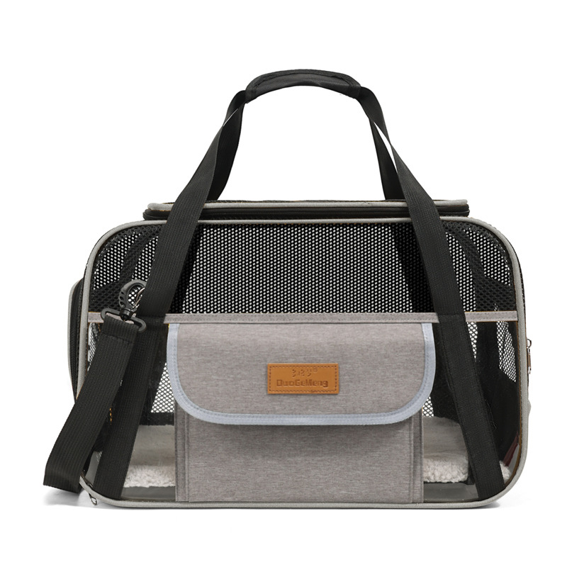 Nyári új stílus, nem fülledt, lélegző tárolótáska, többfunkciós, nagy kapacitású, nyitott tetejű kisállattáska, hordozható, összecsukható, határokon átnyúló