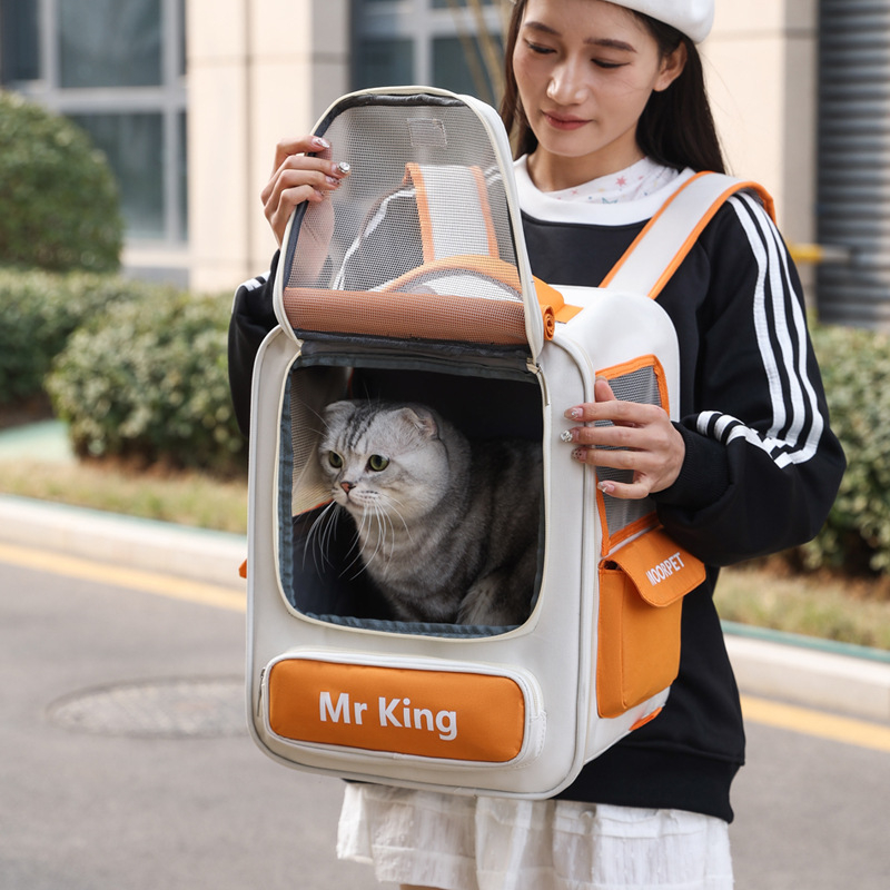 Gyárilag közvetlen macskatáska kimenő kutyáknak hordozható kisállat gurulós tok macska bőröndtáska dupla vállra akasztható kisállat táska