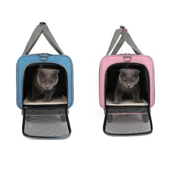 Καλάθι Εξόδου για Κατοικίδια, Θήκη Καροτσιού Μεγάλης Χωρητικότητας, Κλουβί Γάτας, Χωρητικότητα Δύο Γάτες, Αναπνεύσιμο Σακίδιο Πλάτης, Εξόδου Σκύλου, Αντικείμενο