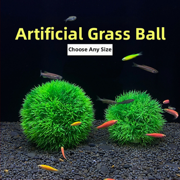 Akvaariumi uus kalapaak maastiku kalapaagi kaunistuseks plastist simulatsioon vesi ja rohi lillepall rohupall väikesed kaunistused ehted