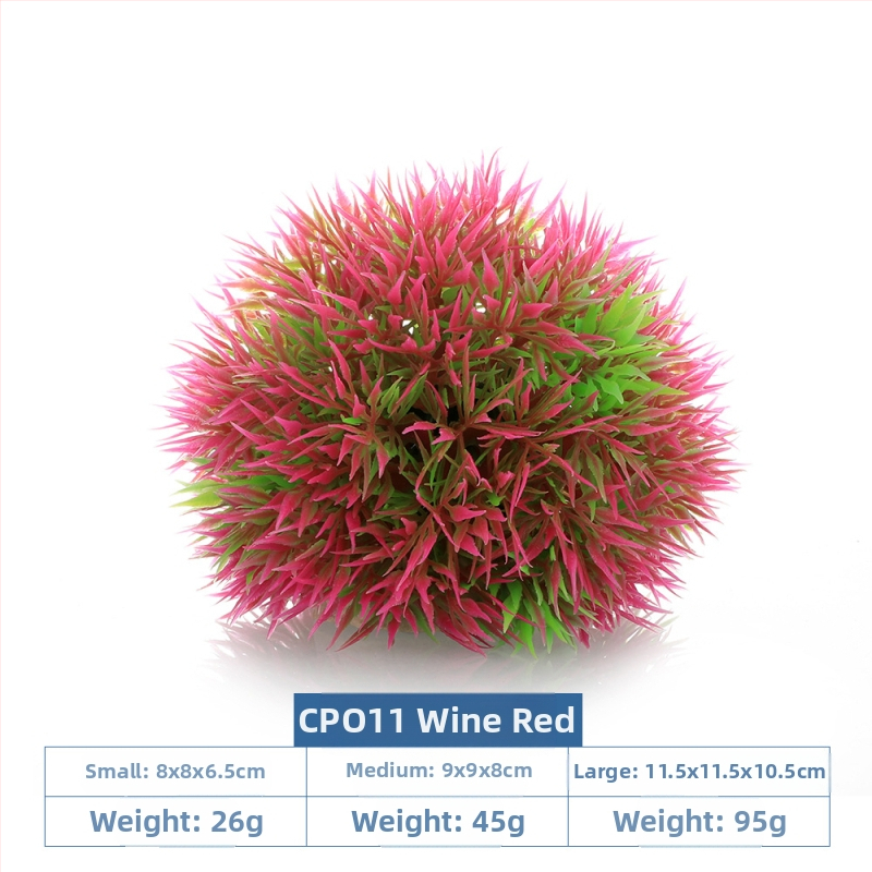 Akvaariumi uus kalapaak maastiku kalapaagi kaunistuseks plastist simulatsioon vesi ja rohi lillepall rohupall väikesed kaunistused ehted