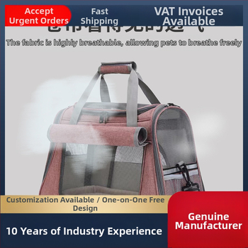 Kisállat táska új, divatos, lélegző, hordozható macskatáska, nagy kapacitású, kényelmes, kihúzható kisállat táska gyártók nagykereskedelme