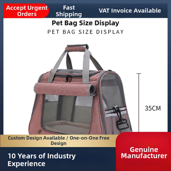 Τσάντα κατοικίδιων ζώων νέα μόδα αναπνεύσιμη φορητή τσάντα γάτας μεγάλης χωρητικότητας βολική προς τα έξω τσάντες κατοικίδιων ζώων κατασκευαστές χονδρικής