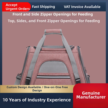 Τσάντα κατοικίδιων ζώων νέα μόδα αναπνεύσιμη φορητή τσάντα γάτας μεγάλης χωρητικότητας βολική προς τα έξω τσάντες κατοικίδιων ζώων κατασκευαστές χονδρικής