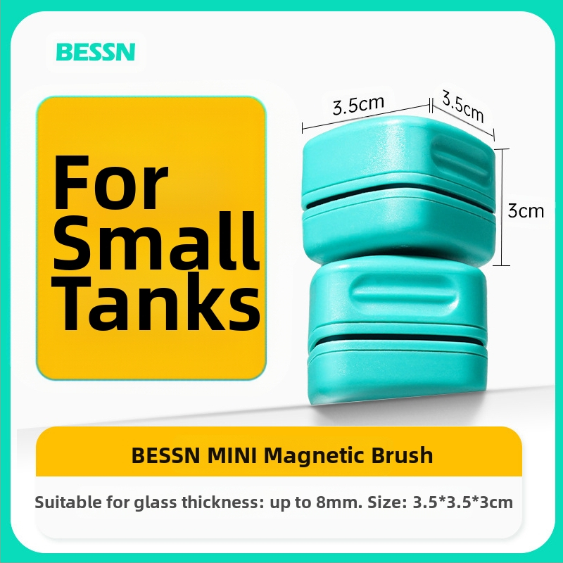 Akvariumo valytuvas, skirtas vandens žymėms ir apnašoms valyti, specialus buitinių akvariumų stiklams valyti, be jokių nulio kampų, be akvariumų gamintojų žalos.