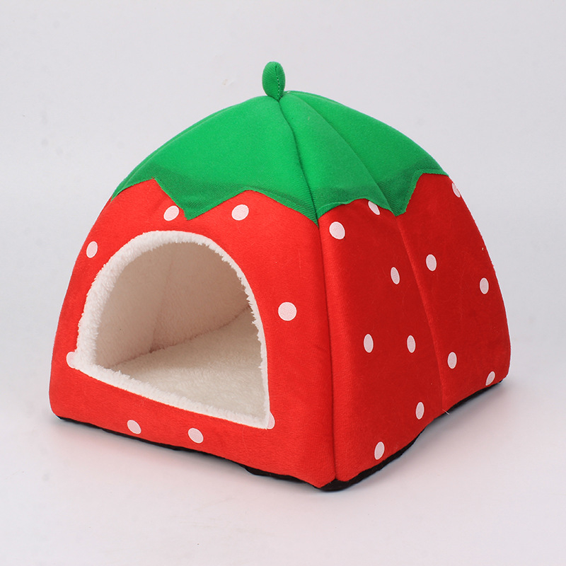 Aranyos epres macskafészek négy évszak beltéri Teddy Teddy Bomei mackó kennel kis kutyaszőnyeg