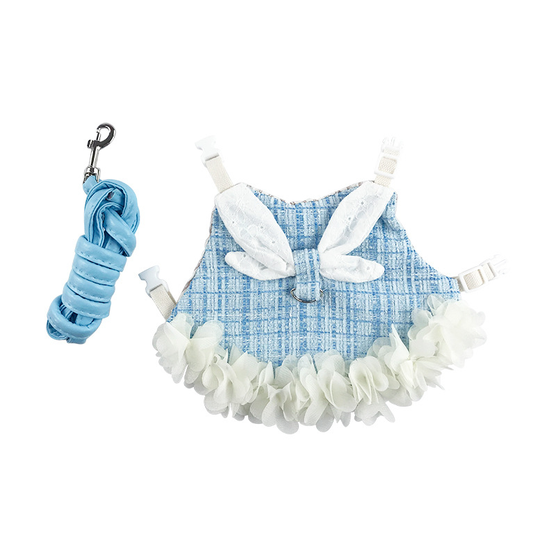 Дрехи за домашни любимци за зайци, морски свинчета и кльощави зайци, малки ароматни каишки, дрехи за домашни любимци, търговия на едро с дрехи за зайци за излети