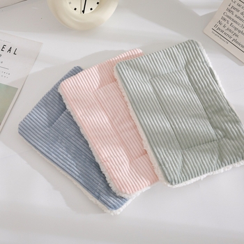 Hamsteri pesamatt väikese lemmiklooma pesa sametist puuvillast sametist soe puuvillane pesamatt hamster siil tšintšilja küülik väikese lemmiklooma matt