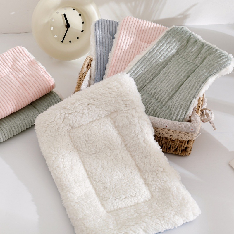 Hamsteri pesamatt väikese lemmiklooma pesa sametist puuvillast sametist soe puuvillane pesamatt hamster siil tšintšilja küülik väikese lemmiklooma matt