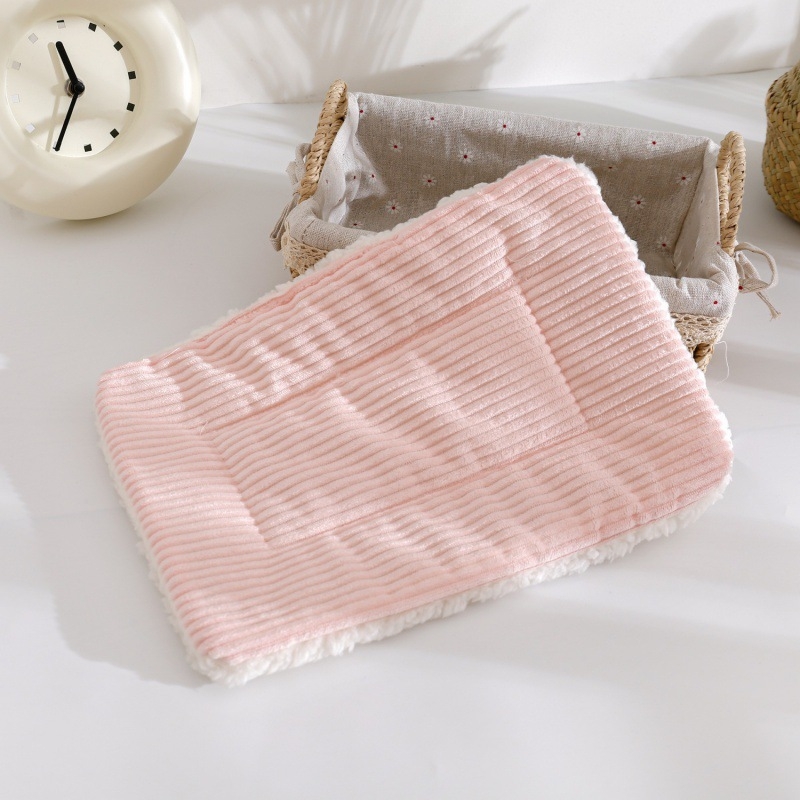 Hamsteri pesamatt väikese lemmiklooma pesa sametist puuvillast sametist soe puuvillane pesamatt hamster siil tšintšilja küülik väikese lemmiklooma matt