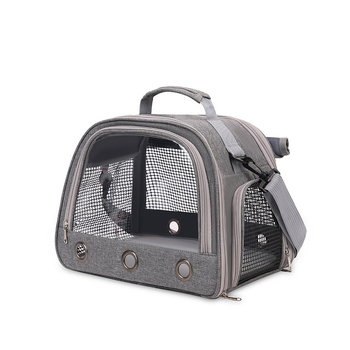 Διασυνοριακοί κατασκευαστές μικρής τσάντας κατοικίδιων ζώων νέα πολυλειτουργική φορητή τσάντα κουνελιού ινδικό χοιρίδιο με διαφανή τσάντα κατοικίδιων ζώων