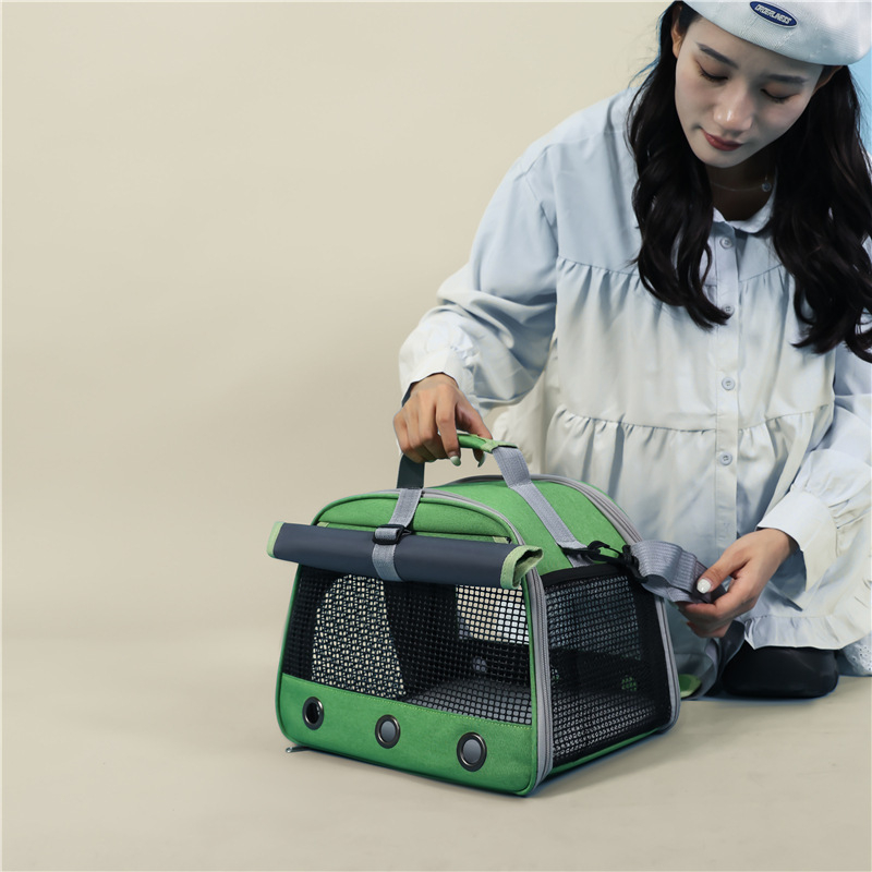 Határokon átnyúló gyártók kisállat táska új multifunkcionális hordozható nyúl táska tengerimalac átlátszó állattáskával