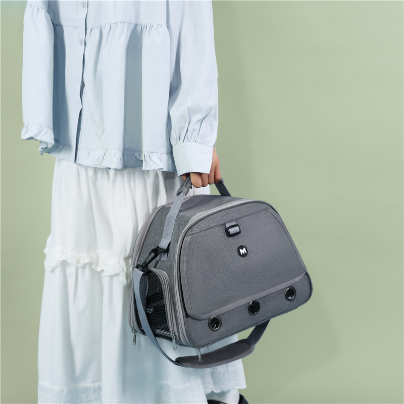 Határokon átnyúló gyártók kisállat táska új multifunkcionális hordozható nyúl táska tengerimalac átlátszó állattáskával