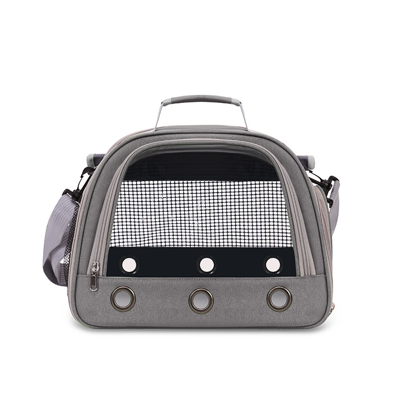 Határokon átnyúló gyártók kisállat táska új multifunkcionális hordozható nyúl táska tengerimalac átlátszó állattáskával