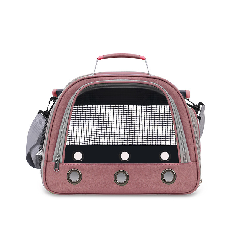 Határokon átnyúló gyártók kisállat táska új multifunkcionális hordozható nyúl táska tengerimalac átlátszó állattáskával