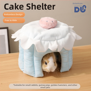 Du Laohani piiriülene hamstri varjupaik meriseale, tšintšiljale, küülikule, küülikupesa, meriseapesa, puuvillane pesa