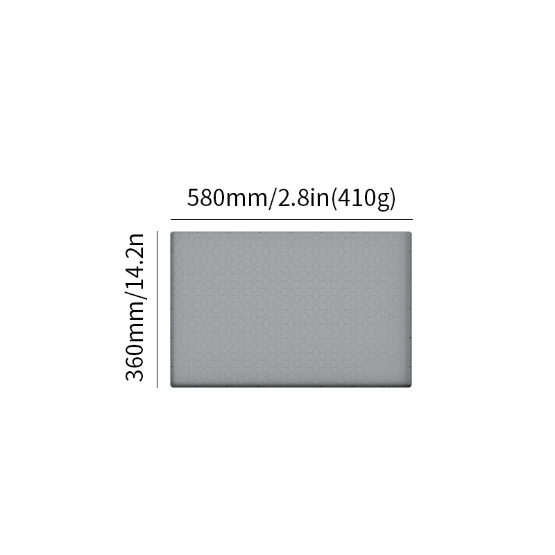 Kohandatud silikoonist lemmikloomamatt, kulumiskindel ja kriimustuskindel lemmikloomade alusmatt, kergesti puhastatav, libisemiskindel ja pritsmekindel 28-tolline kassiliivamatt