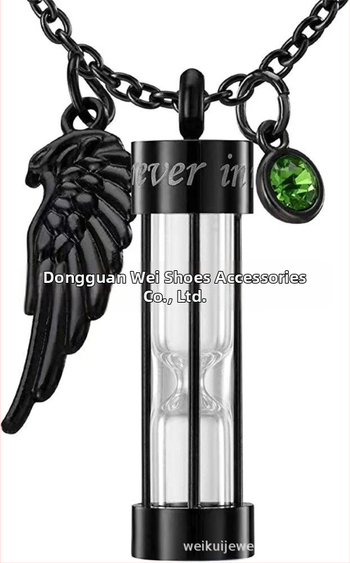 AliExpress Κολιέ με στάχτες κλεψύδρας, ανοιχτό μπουκάλι αρώματος, αναμνηστικό κολιέ με στάχτες για γάτες και σκύλους και πέτρα γέννησης
