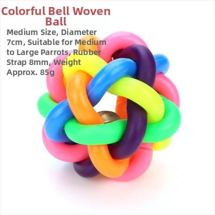 Papagoilindude mängupall/värvilise kella heli/treeningvahendid/väike/tiigri nahast pojeng Xuanfeng Starling Xuanfeng