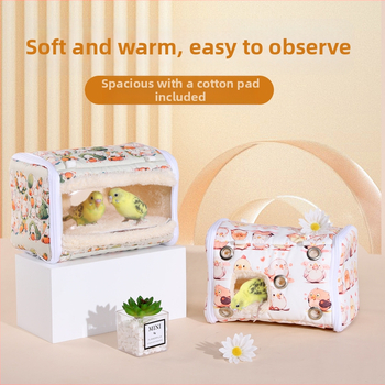 Chengxi papagáj meleg pamutfészek vastagított madárfészek madárház tigrisbőr bazsarózsa téli műtárgy papagájfészek madárfészek teljes kollekció